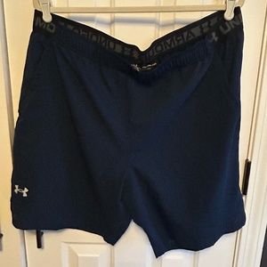 Mens Navy Blue Under Armour Shorts XXL